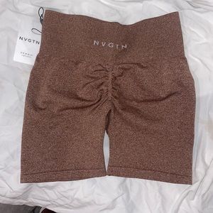 NVGTN Scrunch Seamless Shorts in S